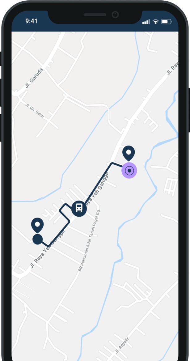 Safetrip mobile app interface