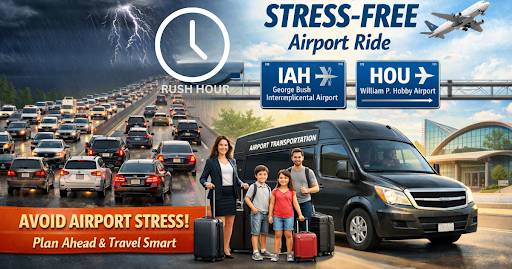 How to Schedule Reliable Airport Rides to IAH and Hobby Airport